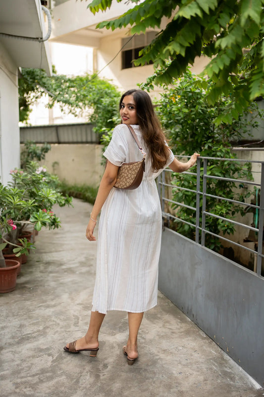 Pastel Cambric Cotton Kaftan